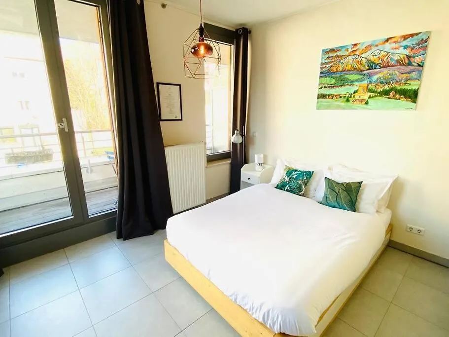 Studio In City Center With Private Terrace Luxemburg